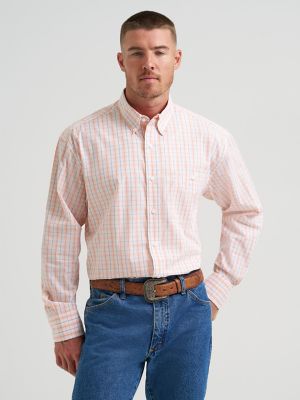 Wrangler® George Strait™ Long Sleeve Button Down One Pocket Shirt