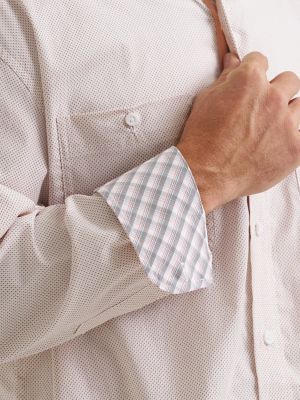 Wrangler&reg; George Strait&trade; Long Sleeve Button Down Two Pocket Shirt