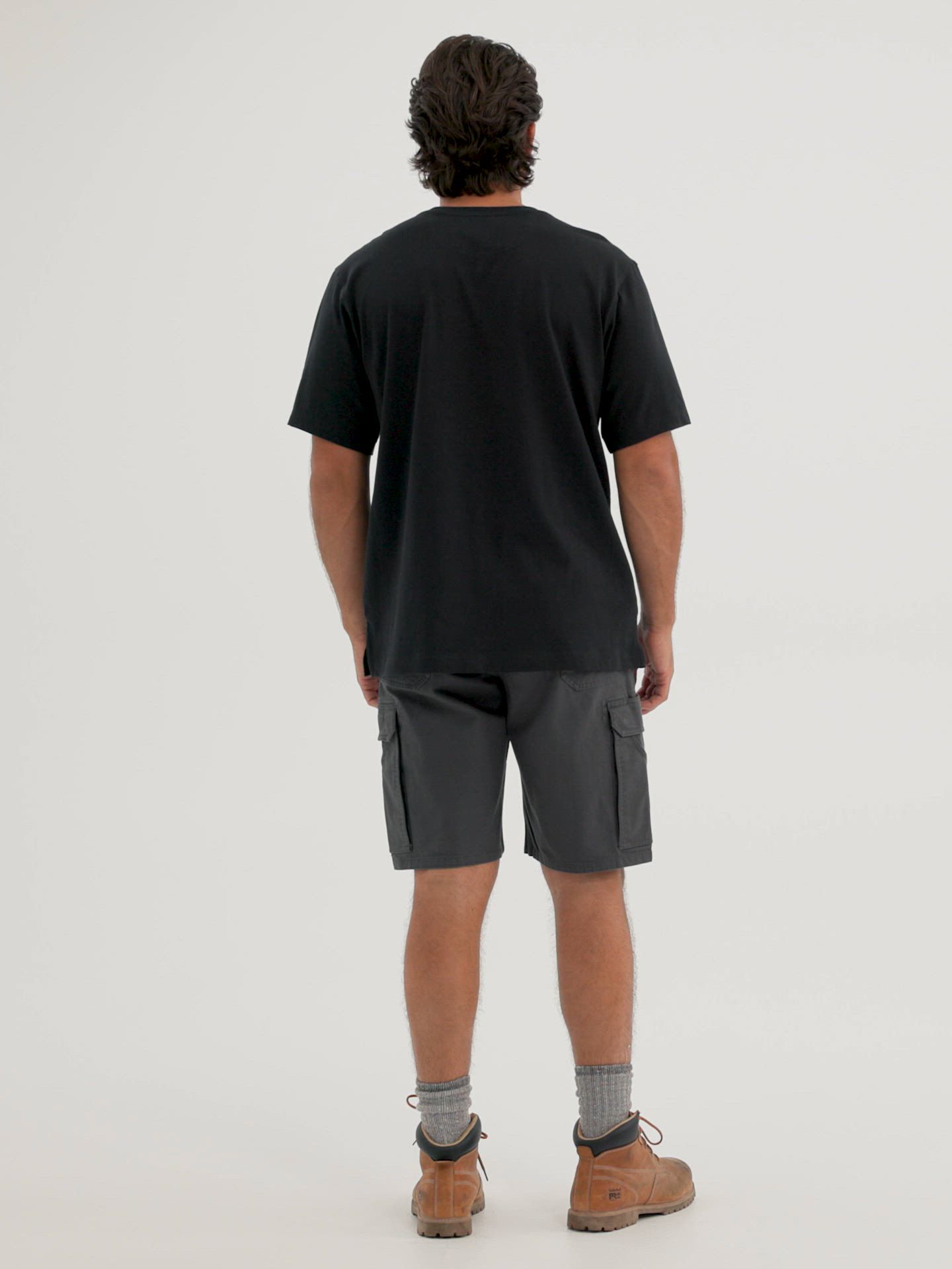 Мужские шорты Wrangler Riggs Workwear® Performance Ripstop Ranger Cargo Short, цвет: Асфальтовый — фото 3