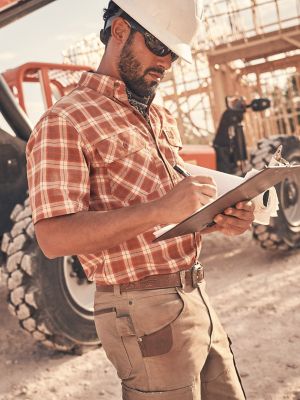 Wrangler RIGGS Workwear® Foreman Plaid Work Shirt