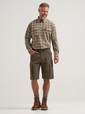 Wrangler® RIGGS Workwear® Performance Ripstop Ranger Cargo Short in Loden