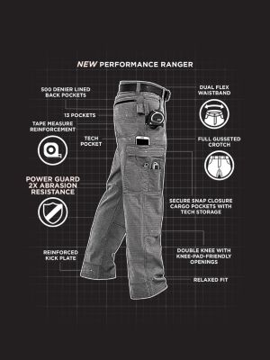 Wrangler&reg; RIGGS Workwear&reg; Performance Ranger Cargo Pant in Bark alternative view 10
