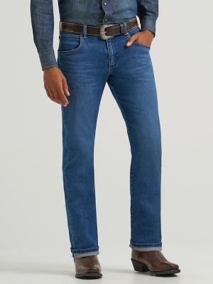 Men's Wrangler Retro&reg; Selvedge Slim Fit Straight Leg Jean