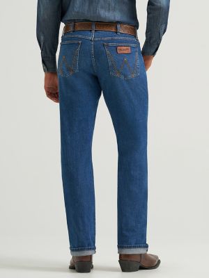 Men's Wrangler Retro&reg; Selvedge Slim Fit Straight Leg Jean