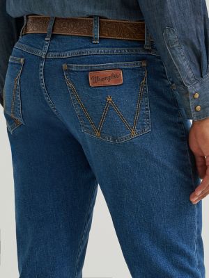 Men's Wrangler Retro&reg; Selvedge Slim Fit Straight Leg Jean
