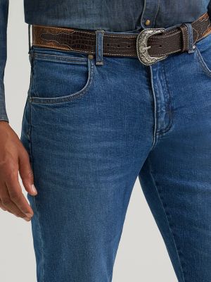 Men's Wrangler Retro&reg; Selvedge Slim Fit Straight Leg Jean
