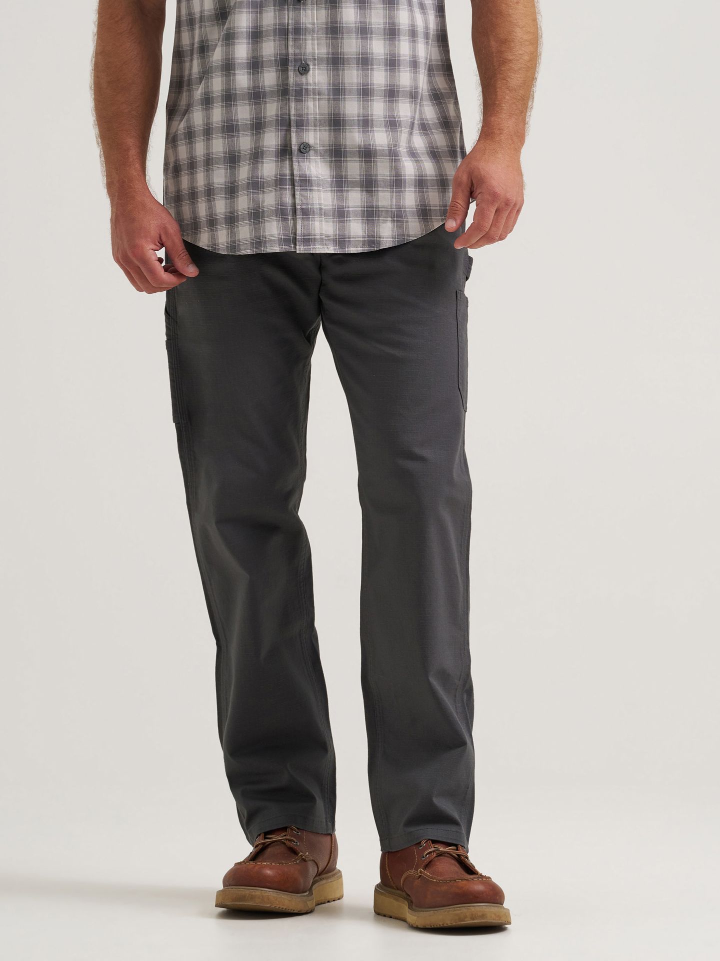 Мужские брюки Wrangler Riggs Workwear® Performance Carpenter, цвет: Асфальтовый — фото 2