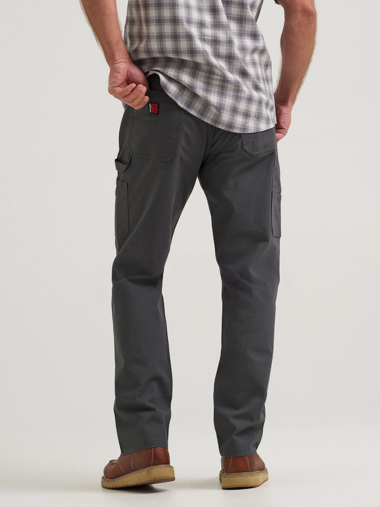 Мужские брюки Wrangler Riggs Workwear® Performance Carpenter, цвет: Асфальтовый — фото 3