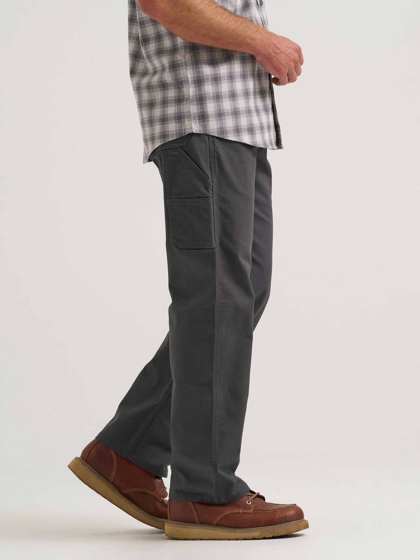Мужские брюки Wrangler Riggs Workwear® Performance Carpenter, цвет: Асфальтовый — фото 4