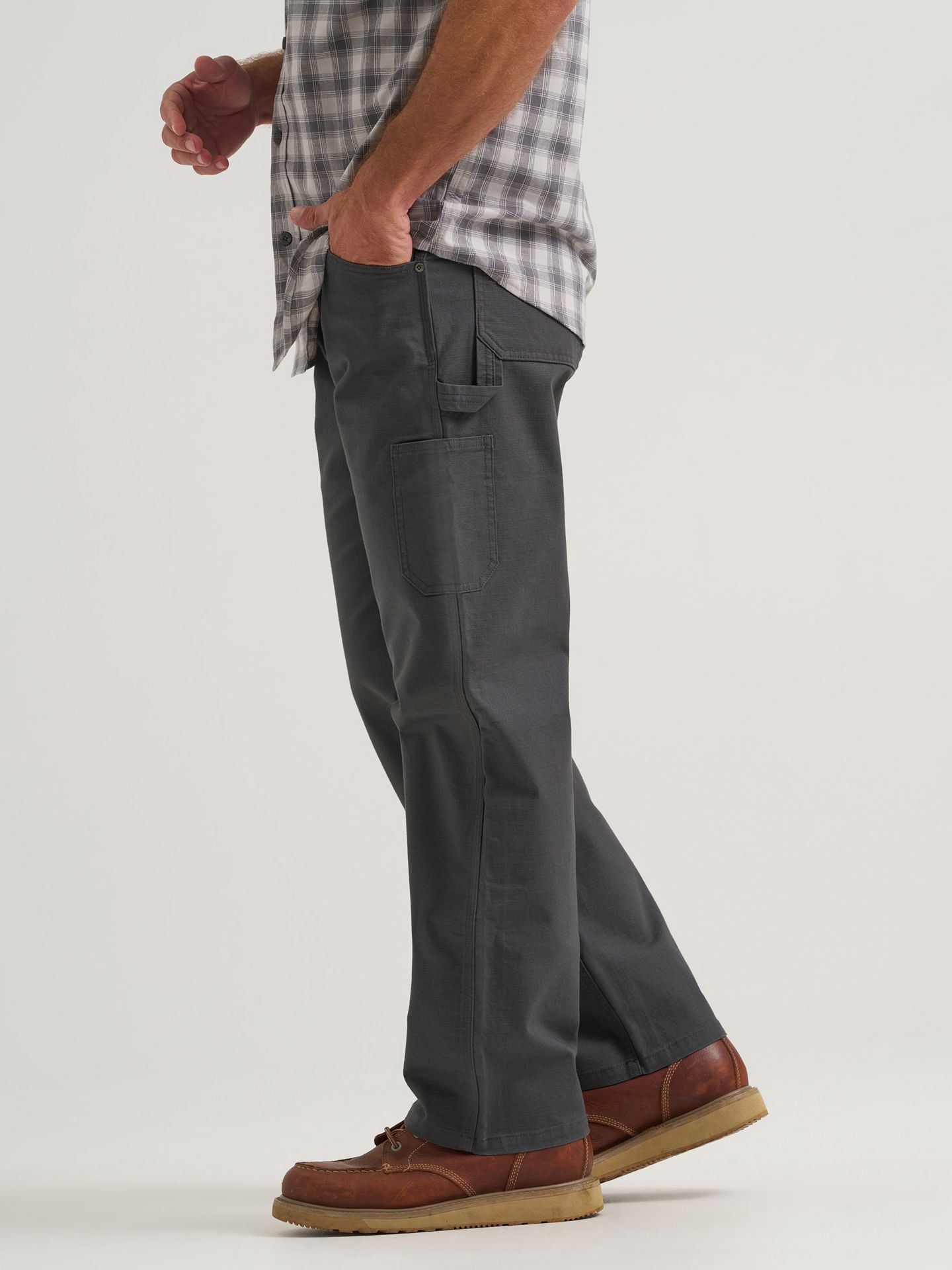 Мужские брюки Wrangler Riggs Workwear® Performance Carpenter, цвет: Асфальтовый — фото 5