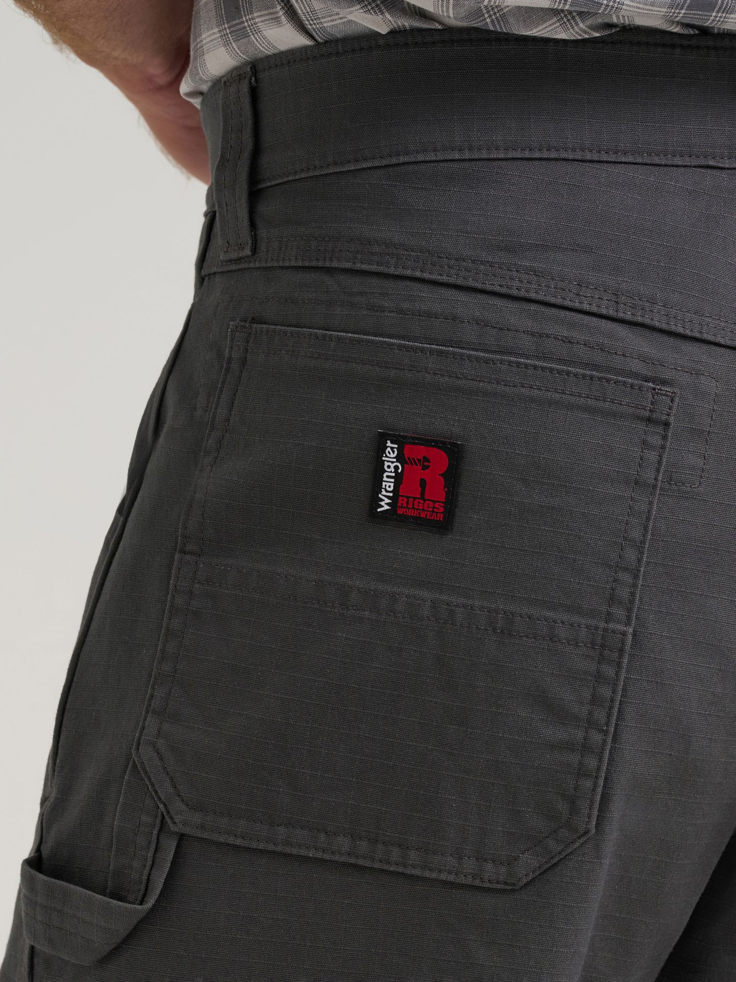 Мужские брюки Wrangler Riggs Workwear® Performance Carpenter, цвет: Асфальтовый — фото 6