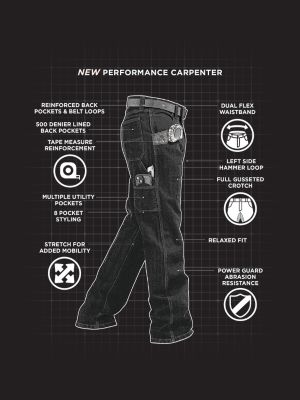 Wrangler&reg; RIGGS Workwear&reg; Performance Carpenter Pant in Bark