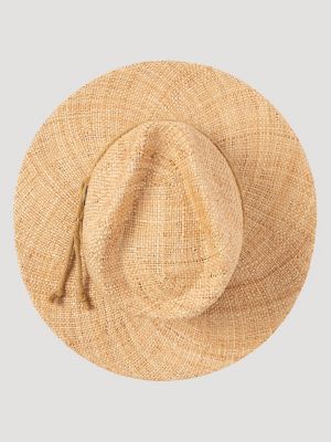 Womens Marthas Vinyard Fedora:Natural:OneSize alternative view 2