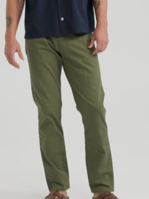 Men's Greensboro Straight Pant in Olive alternative view