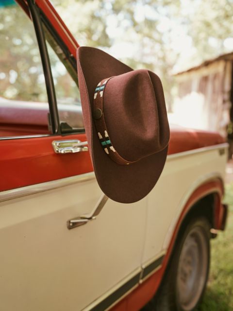 Мужские головные уборы Wrangler Men's Classic Cattleman's Crease Cowboy Hat