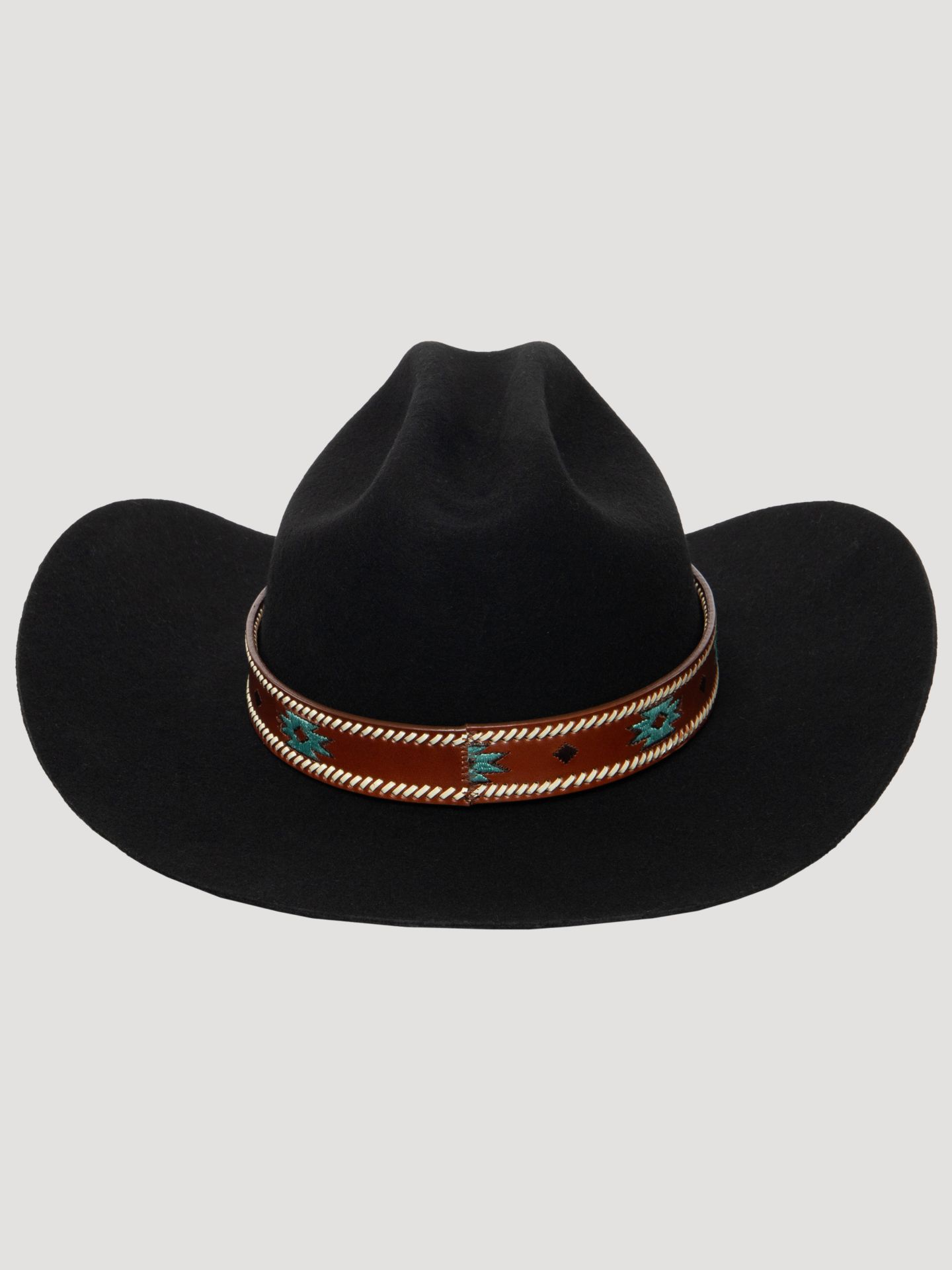 Мужской головной убор Wrangler Rodeo Days Cowboy Hat, цвет: Чёрный — фото 3