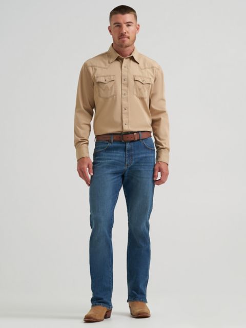 Мужские джинсы Wrangler Men's Wrangler Retro® Relaxed Fit Bootcut Jean
