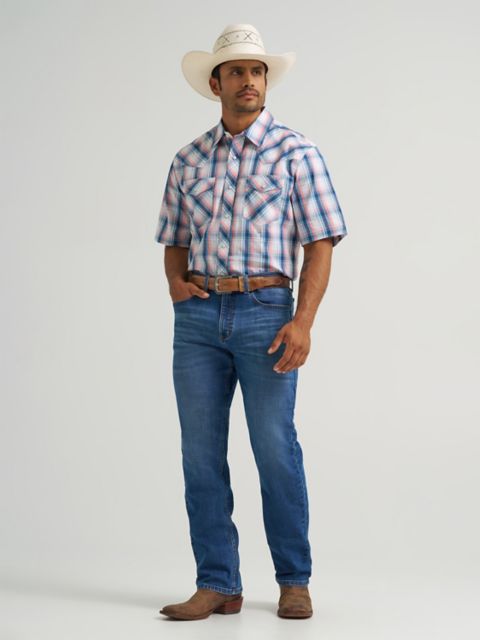 Мужские джинсы Wrangler Men's Wrangler® 20X® No. 44 Slim Fit Straight Leg Jean