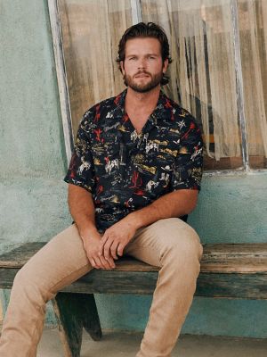 Wrangler® Coconut Cowboy Camp Shirt