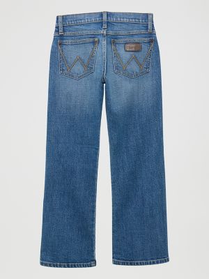 Boys Retro Relaxed Bootcut Jean:Evans:10:Regular alternative view