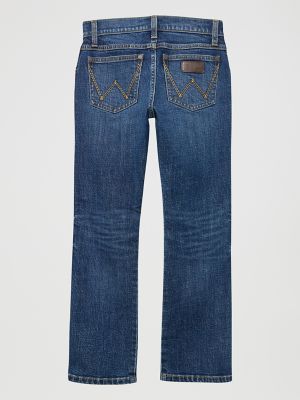 Wrangler Jeans Per Ragazzi – Modello Retro Relaxed Fit Boot Cut – Colore Falls City – Taglia 8 Slim - 4