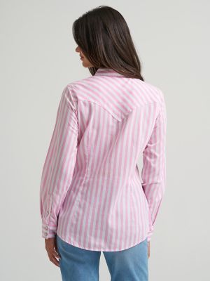 Women's Wrangler Olivia Western Slim Snap Shirt