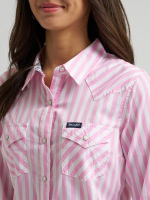 Women's Wrangler Olivia Western Slim Snap Shirt