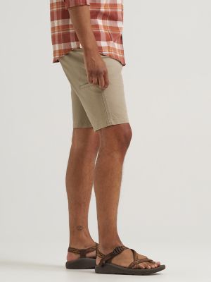 Wrangler All Terrain Gear Men's Canvas Utility Short in Greige