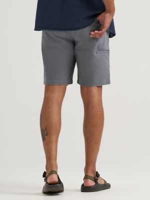 Wrangler All Terrain Gear Men's Canvas Utility Short in Poppy Seed