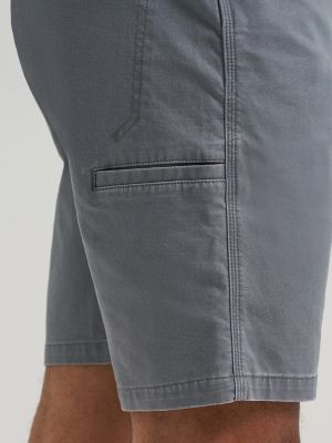 Wrangler All Terrain Gear Men's Canvas Utility Short in Poppy Seed