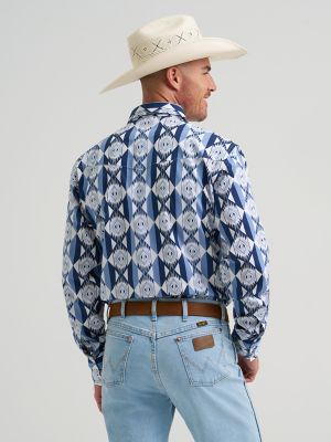 Men's Checotah® Long Sleeve Western Snap Printed Shirt