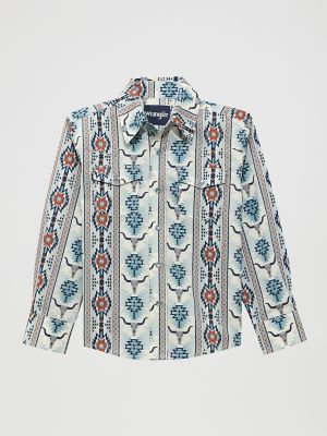 Boy's Checotah Long Sleeve Western Snap Shirt