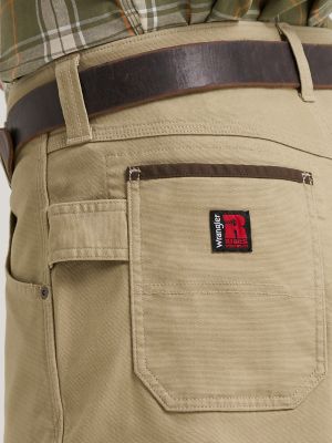 Wrangler&reg; RIGGS Workwear&reg; Performance Canvas Ranger Cargo Short in Khaki alternative view 5
