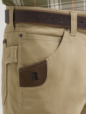Wrangler&reg; RIGGS Workwear&reg; Performance Canvas Ranger Cargo Short in Khaki alternative view 6