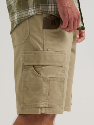 Wrangler&reg; RIGGS Workwear&reg; Performance Canvas Ranger Cargo Short in Khaki alternative view 7