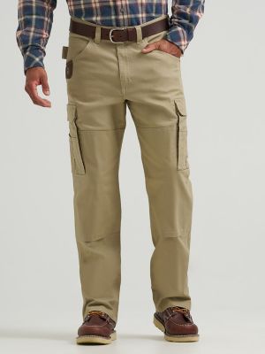 Wrangler&reg; RIGGS Workwear&reg; Performance Canvas Ranger Cargo Pant in Khaki
