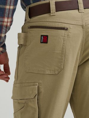 Wrangler&reg; RIGGS Workwear&reg; Performance Canvas Ranger Cargo Pant in Khaki
