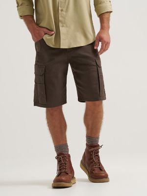 Wrangler&reg; RIGGS Workwear&reg; Performance Canvas Ranger Cargo Short in Dark Brown alternative view 2