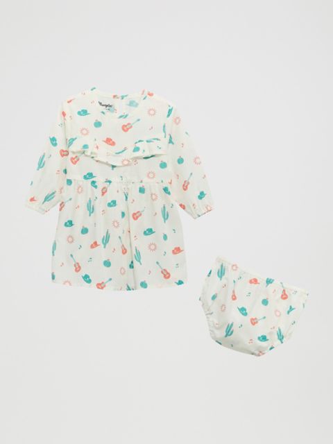 Детские платья Wrangler Little Girl's Printed Ruffle Dress
