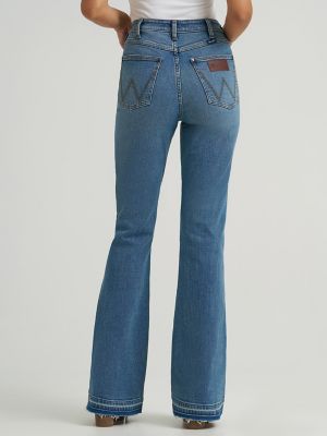 Women's Wrangler Retro&reg; Bailey High Rise Raw Hem Flare Jean