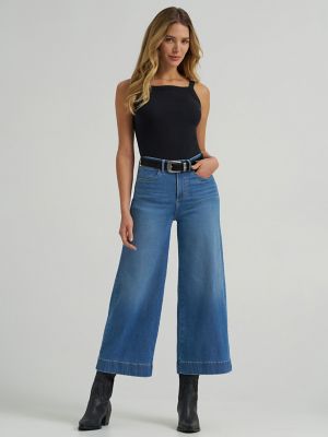 Women's Wrangler BESPOKE Wide Leg Crop Jean