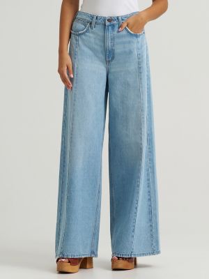 Women's Wrangler Retro&reg; Bailey High Rise Wide Leg Pieced Jean