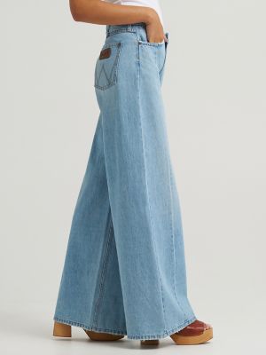 Women's Wrangler Retro&reg; Bailey High Rise Wide Leg Pieced Jean