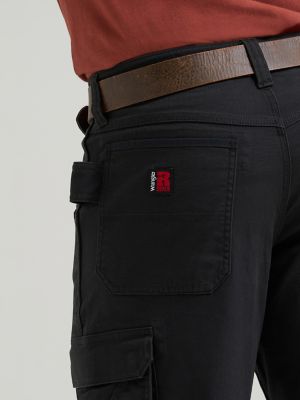 Wrangler&reg; RIGGS Workwear&reg; Performance Canvas Ranger Cargo Pant in Jet Black