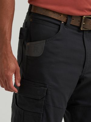 Wrangler&reg; RIGGS Workwear&reg; Performance Canvas Ranger Cargo Pant in Jet Black