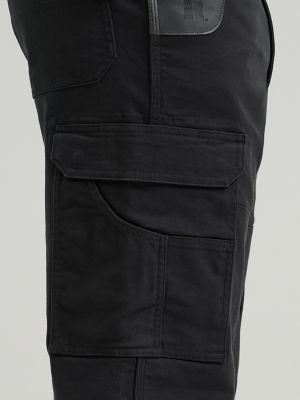 Wrangler&reg; RIGGS Workwear&reg; Performance Canvas Ranger Cargo Pant in Jet Black