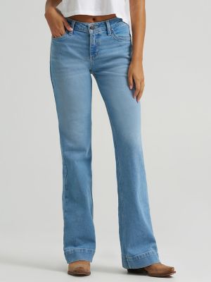 Womens Retro Mae Trouser Jean:Bridget:32:32 alternative view 3