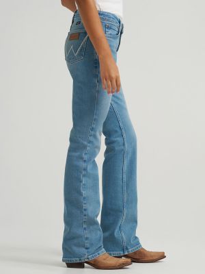 Womens Retro Mae Bootcut Jean:Nori:30:30 alternative view 3
