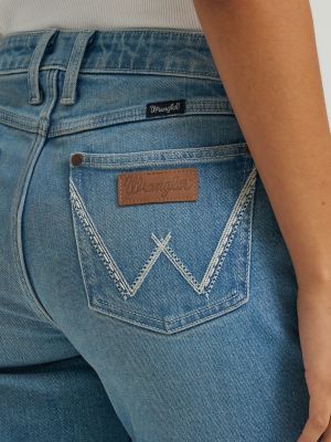 Womens Retro Mae Bootcut Jean:Nori:30:30 alternative view 4