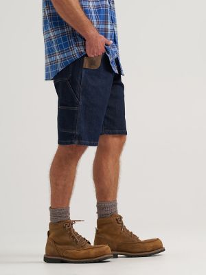 Wrangler RIGGS Workwear&reg; Performance Denim Carpenter Short in Dark Wash